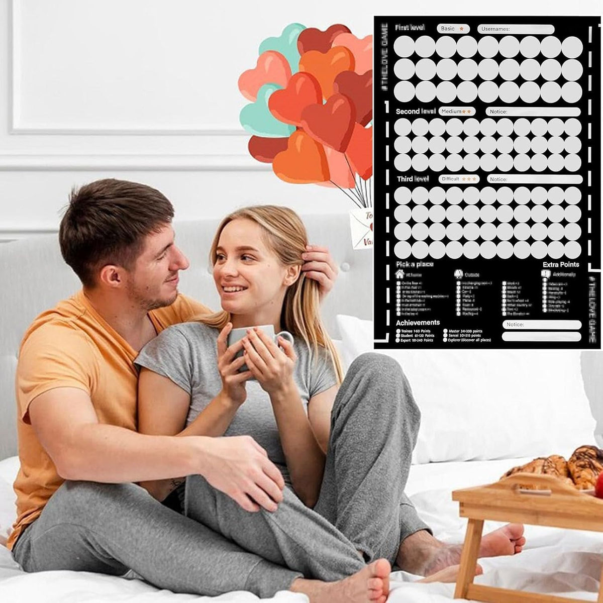 Couple Position Challenges Poster