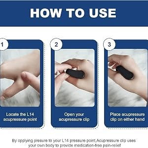 Sugar Control Acupressure Clip for Diabetics Sugar Control Device LI4