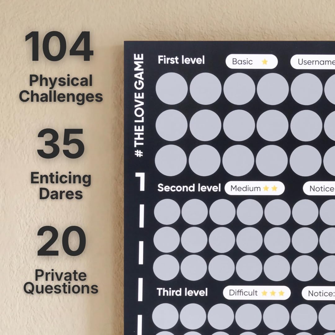 Couple Position Challenges Poster