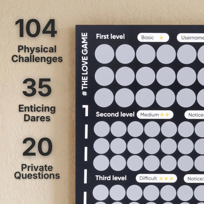 Couple Position Challenges Poster
